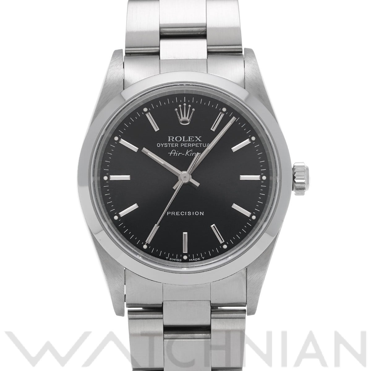 ロレックス エアキング 14000 ブラック メンズ 時計 【中古】【wristwatch】