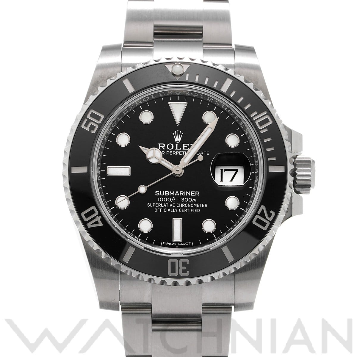 ロレックス サブマリーナ デイト 116610LN ブラック メンズ 時計 【中古】【wristwatch】