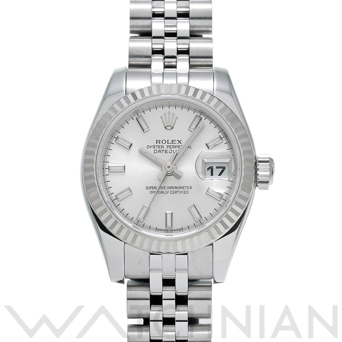 ロレックス レディ デイトジャスト 26 179174 シルバー レディース 時計 【中古】【wristwatch】