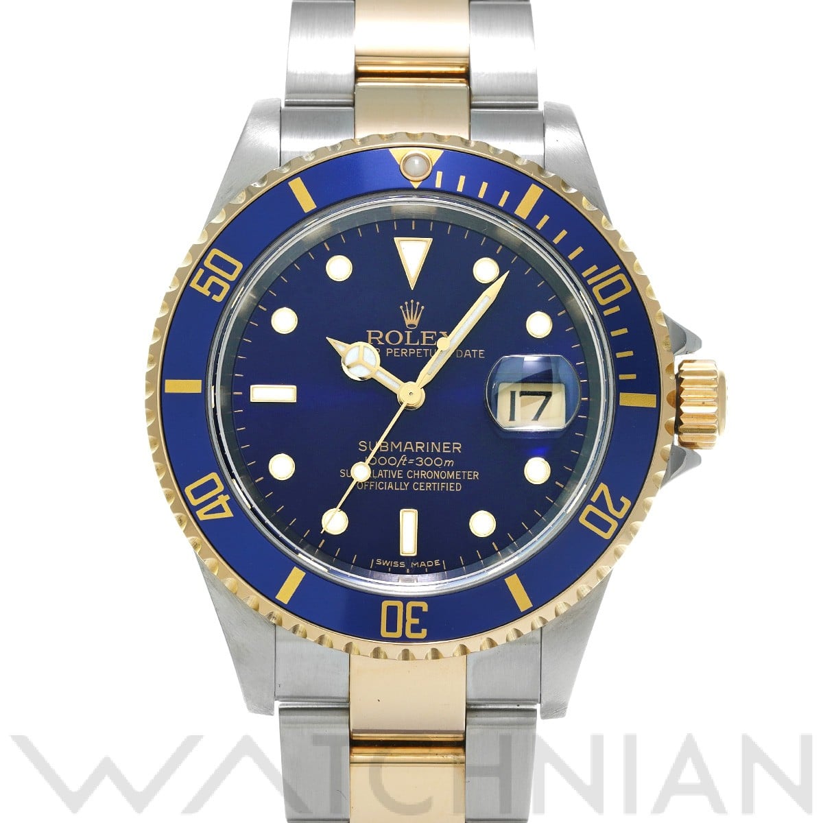 ロレックス / ROLEX サブマリーナ デイト 16613 ブルー メンズ 時計 【中古】【wristwatch】