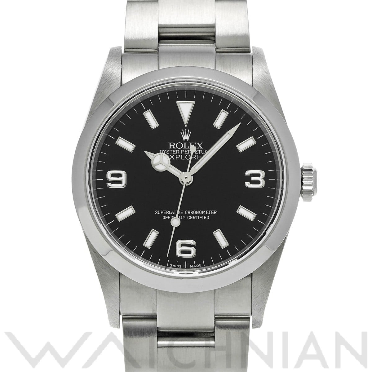 ロレックス エクスプローラー 114270 ブラック メンズ 時計 【中古】【wristwatch】