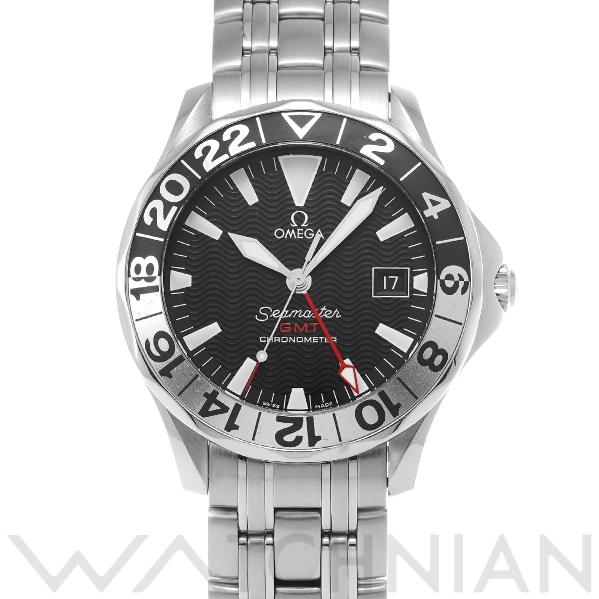 オメガ / OMEGA シーマスター 300 GMT 2534.50 ブラック メンズ 時計 【中古】【wristwatch】