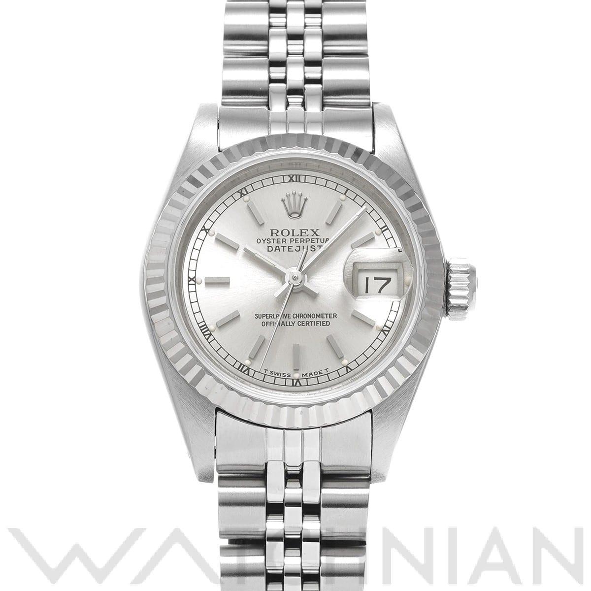 ロレックス デイトジャスト 69174 シルバー レディース 時計 【中古】【wristwatch】