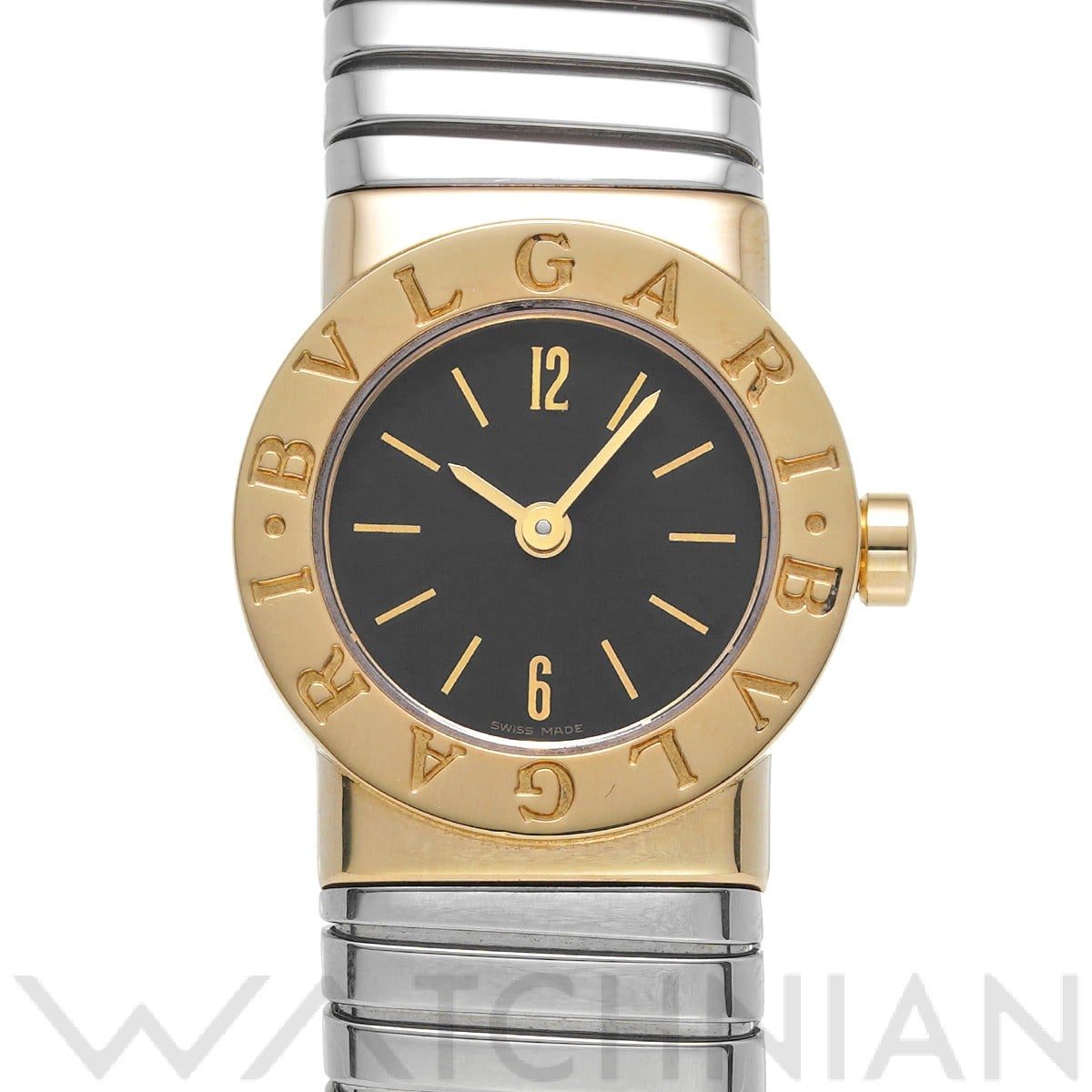 ブルガリ / BVLGARI ブルガリブルガリ トゥボガス BB192TSY ブラック レディース 時計 【中古】【wristwatch】