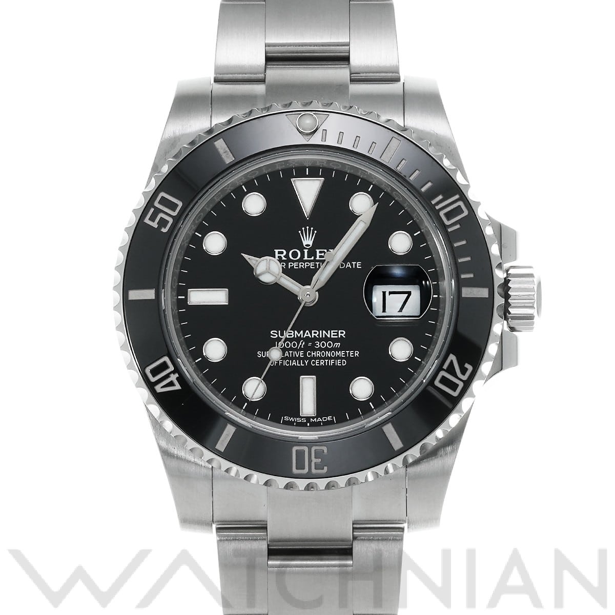 ロレックス サブマリーナ デイト 116610LN ブラック メンズ 時計 【中古】【wristwatch】