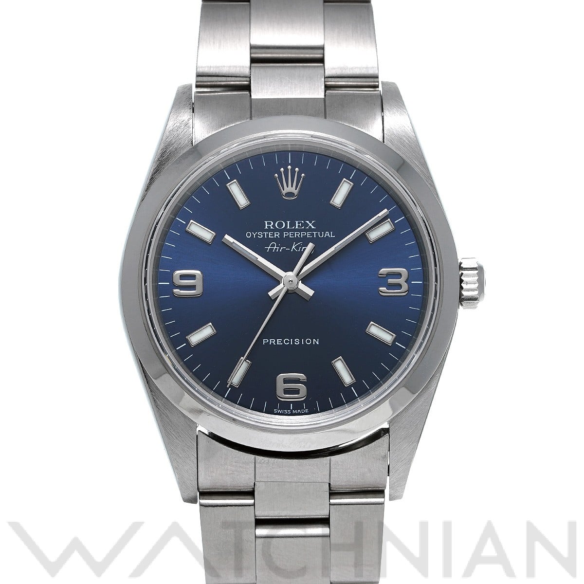 ロレックス エアキング 14000 ブルー メンズ 時計 【中古】【wristwatch】