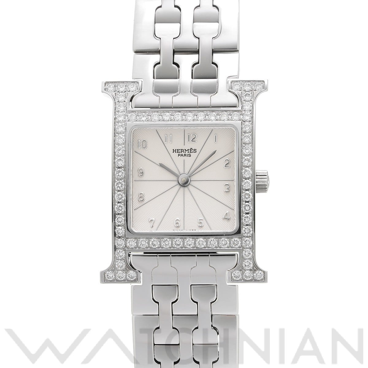 エルメス / HERMES Hウォッチ HH1.230 シルバー レディース 時計 【中古】【wristwatch】