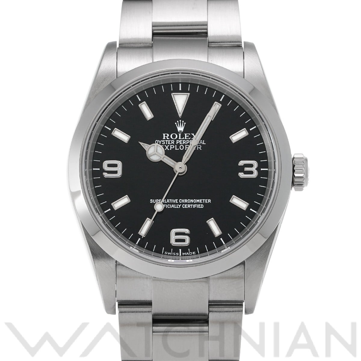 ロレックス エクスプローラー 114270 ブラック メンズ 時計 【中古】【wristwatch】