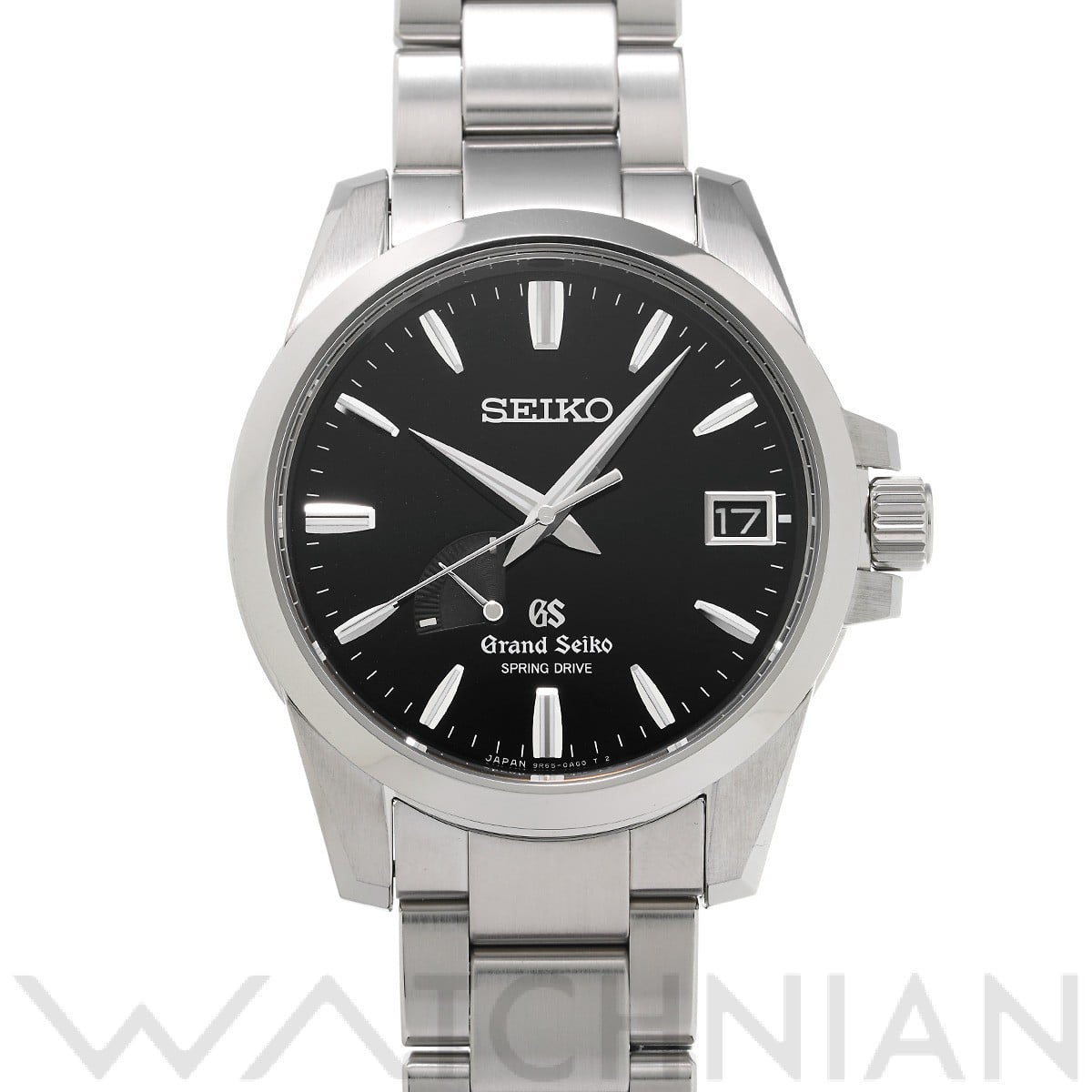 グランドセイコー / Grand Seiko ヘリテージコレクション スプリングドライブ SBGA027 ブラック メンズ 時計 【中古】【wristwatch】
