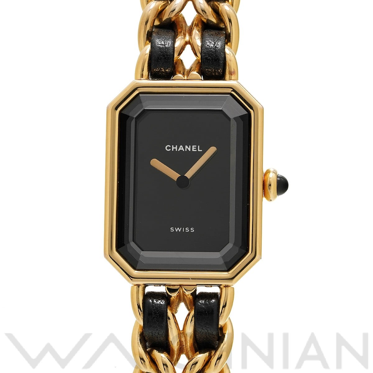 シャネル / CHANEL プルミエール M H0001 ブラック レディース 時計 【中古】【wristwatch】