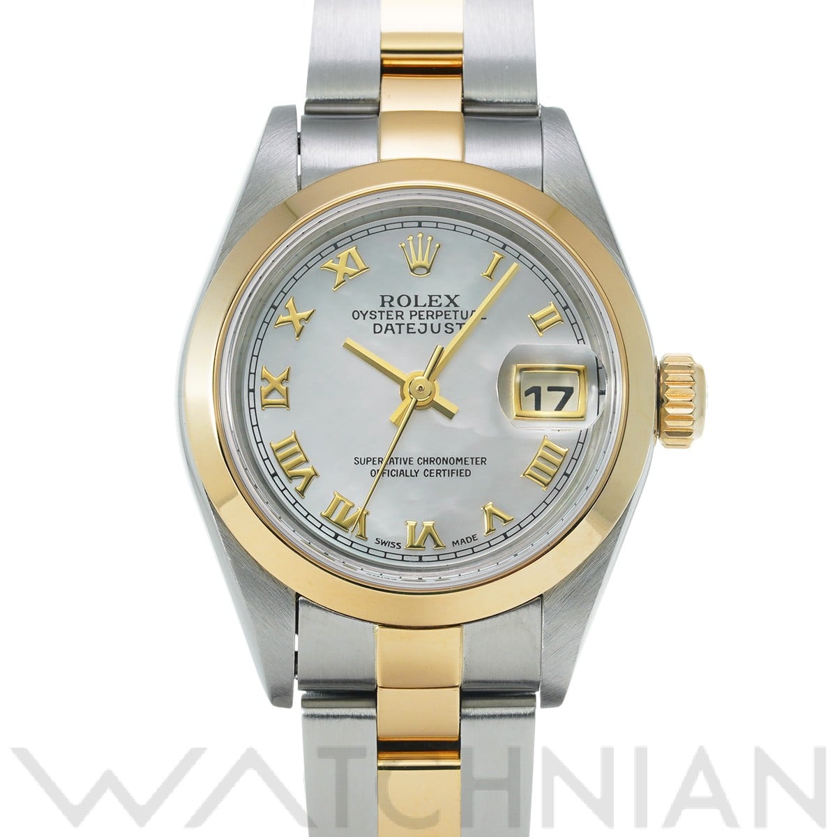 ロレックス / ROLEX デイトジャスト 79163NR ホワイトシェル レディース 時計 【中古】【wristwatch】