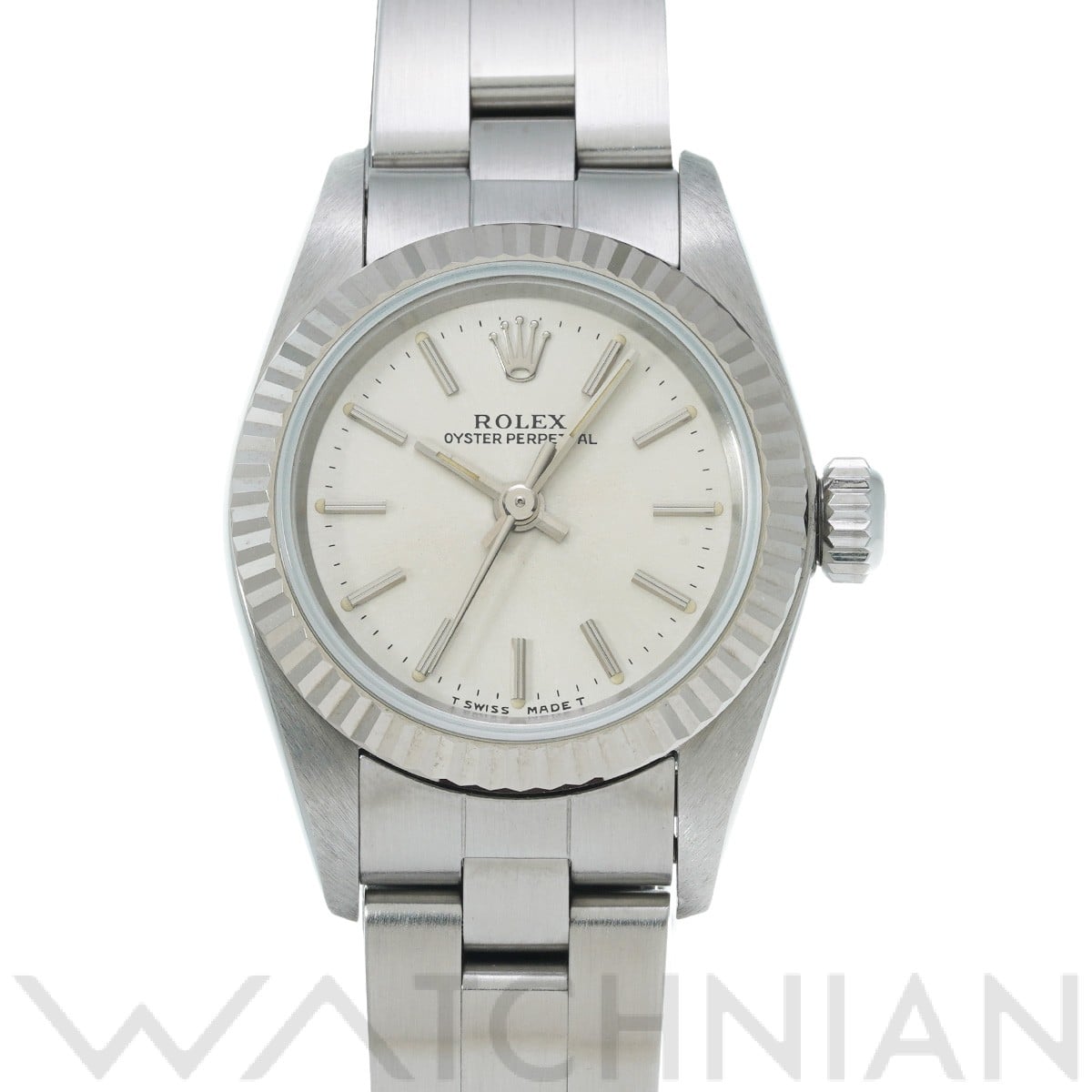 ロレックス / ROLEX オイスターパーペチュアル 67194 シルバー ユニセックス 時計 【中古】【wristwatch】