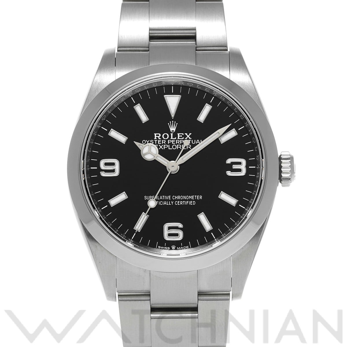 ロレックス エクスプローラー 36 124270 ブラック メンズ 時計 【中古】【wristwatch】