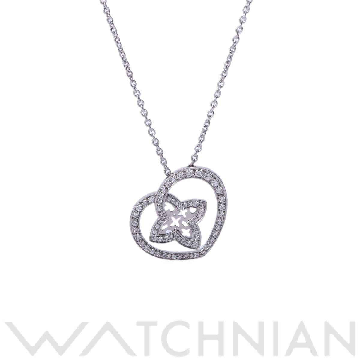 ルイ ヴィトン パンダンティフ クール シルバー K18ホワイトゴールド WG レディース ジュエリー 【中古】【jewelry】