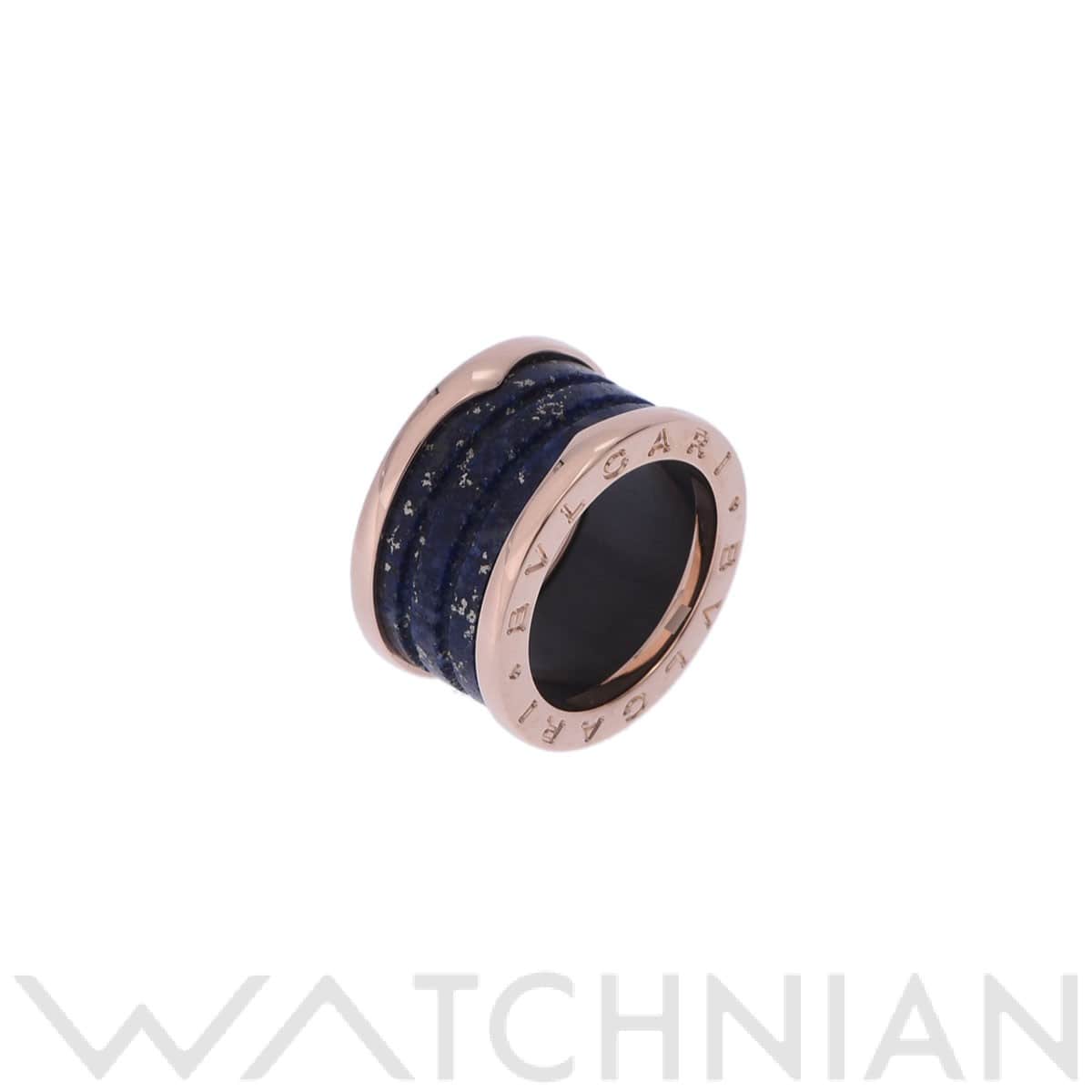 ブルガリ B-ZERO1 リング #49 ラピスラズリ ゴールド K18ピンクゴールド PG レディース ジュエリー 【中古】【jewelry】