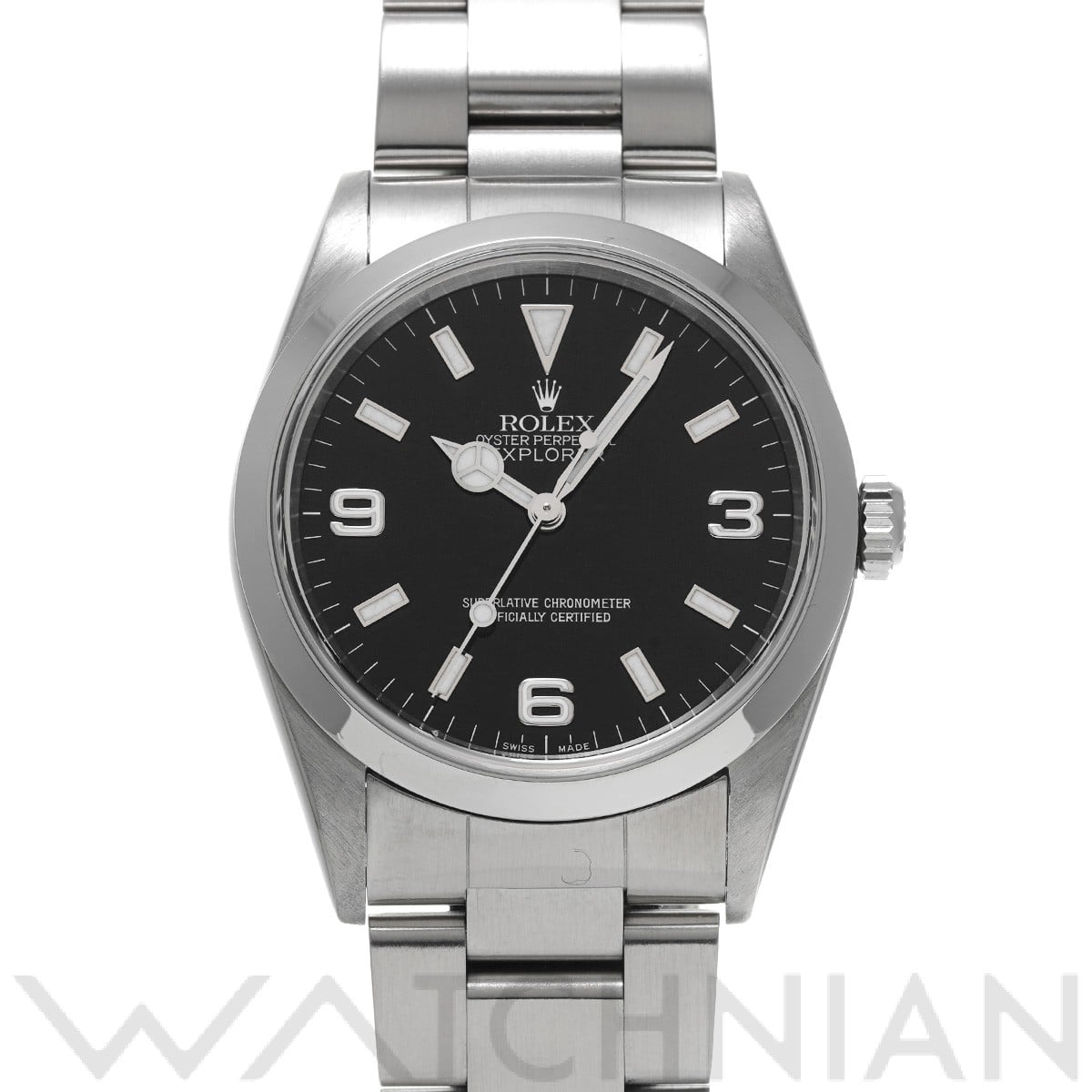 ロレックス エクスプローラー 14270 ブラック メンズ 時計 【中古】【wristwatch】