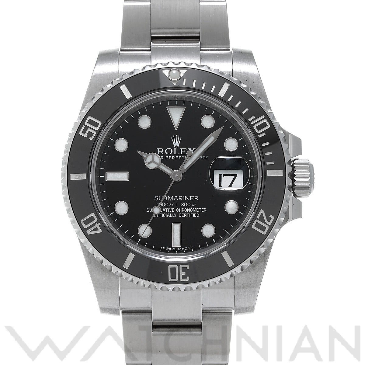 ロレックス サブマリーナ デイト 116610LN ブラック メンズ 時計 【中古】【wristwatch】