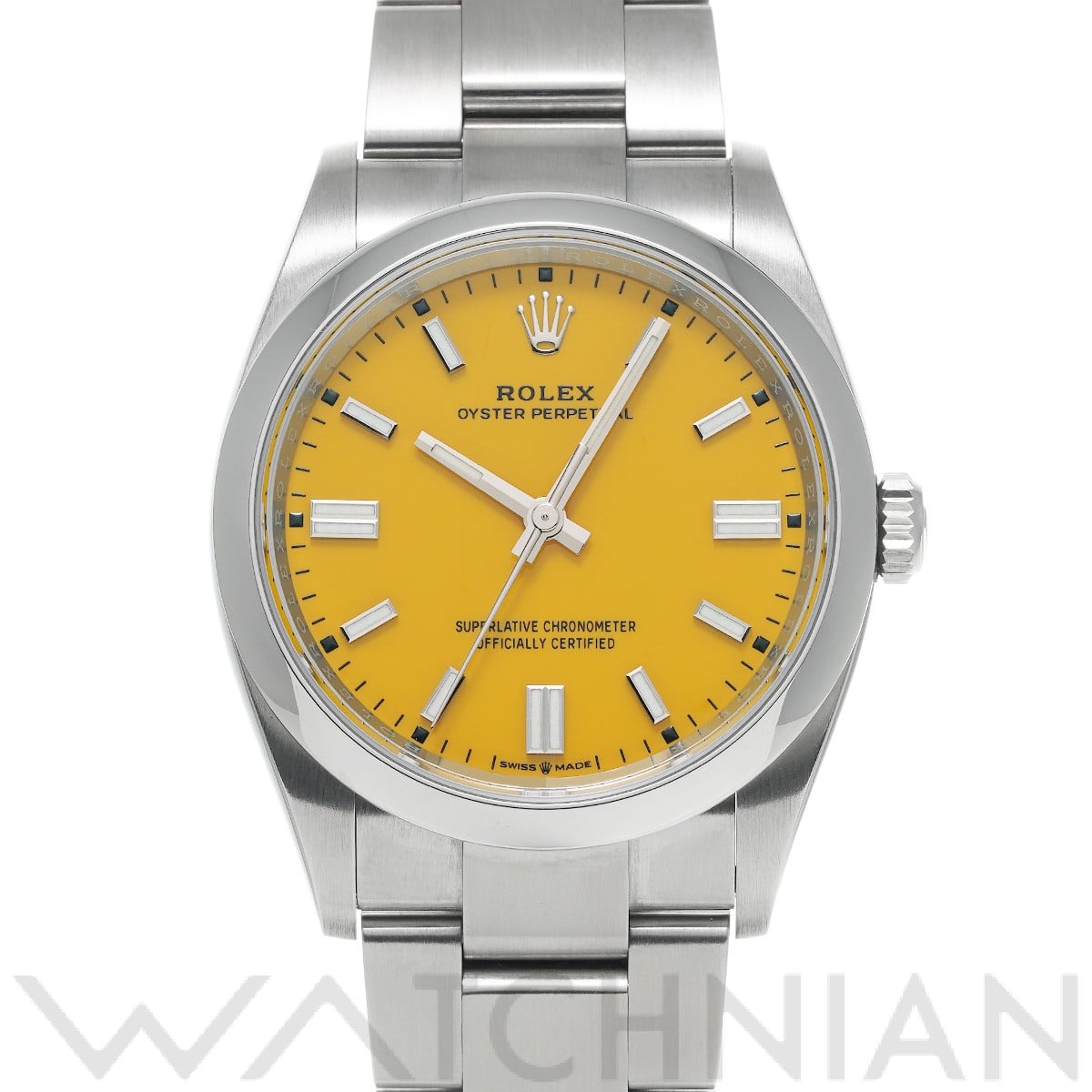 ロレックス オイスターパーペチュアル 36 126000 イエロー メンズ 時計 【中古】【wristwatch】