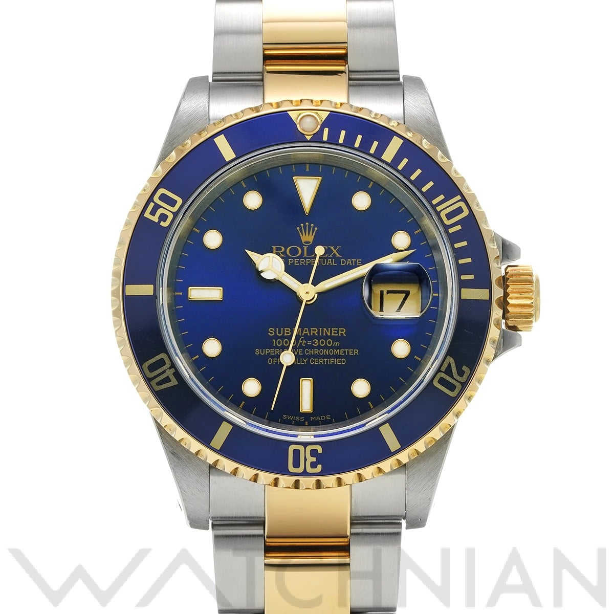 ロレックス / ROLEX サブマリーナ デイト 16613 ブルー メンズ 時計 【中古】【wristwatch】