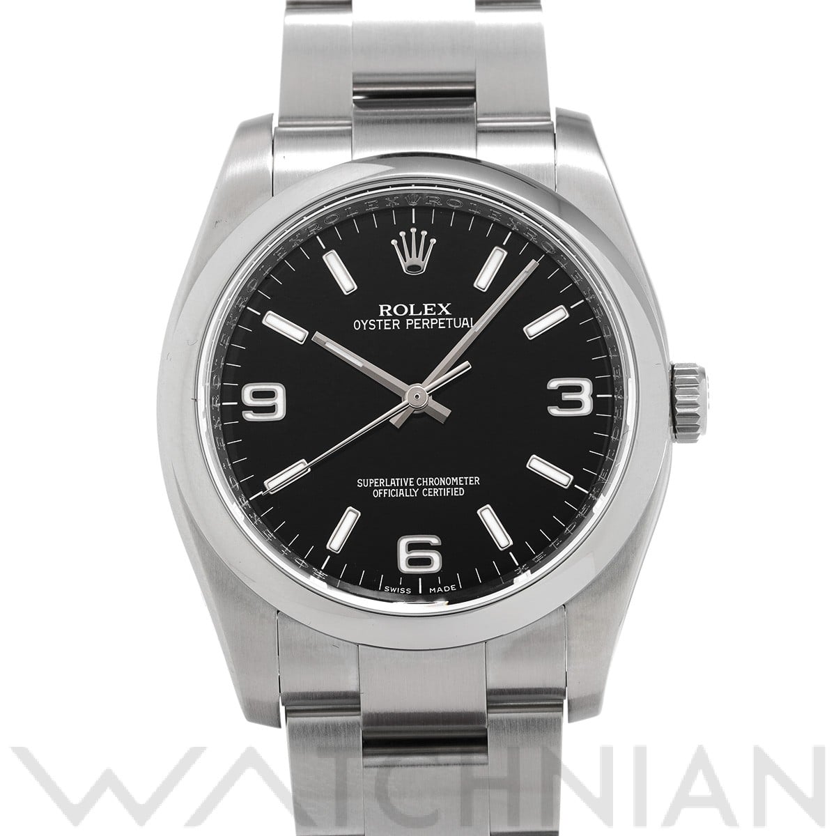 ロレックス オイスターパーペチュアル 36 116000 ブラック メンズ 時計 【中古】【wristwatch】