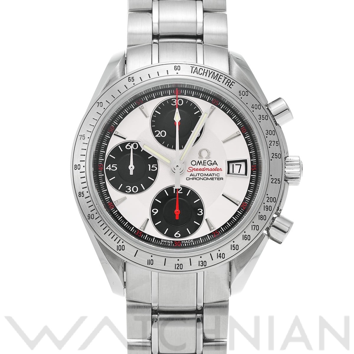 オメガ スピードマスター デイト 3211.31 ホワイト/ブラック メンズ 時計 【中古】【wristwatch】