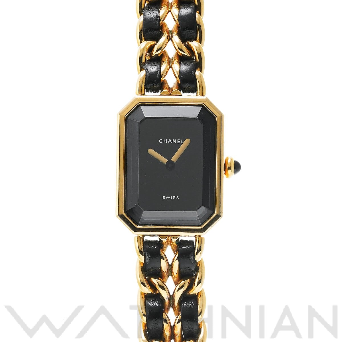 シャネル / CHANEL プルミエール M H0001 ブラック レディース 時計 【中古】【wristwatch】