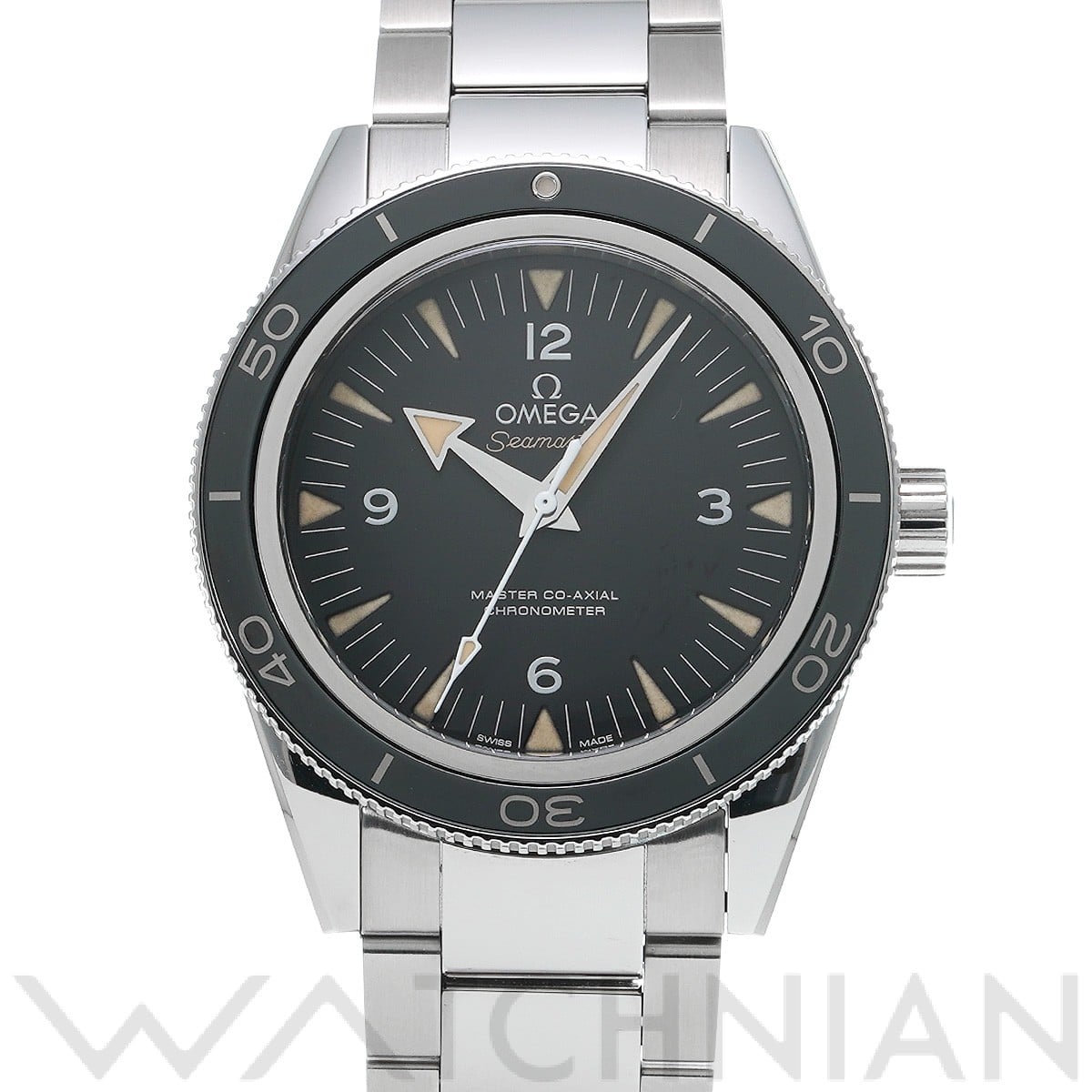 オメガ / OMEGA シーマスター 300 マスターコーアクシャル 233.30.41.21.01.001 ブラック メンズ 時計 【中古】【wristwatch】