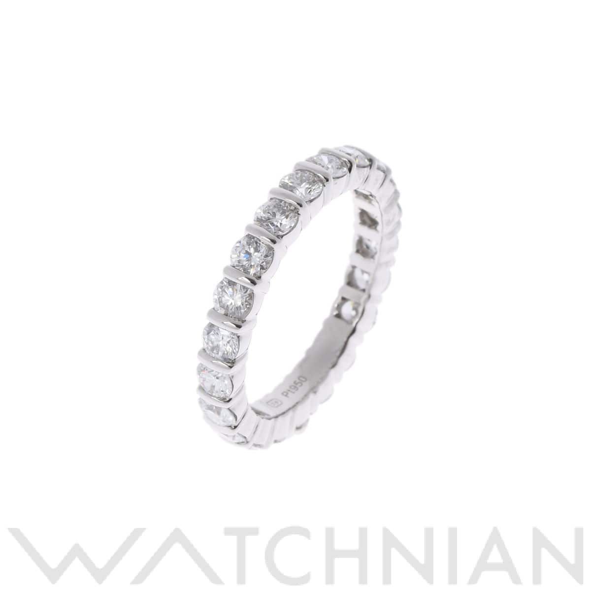 ハリー ウィンストン ラウンドバーセットリング シルバー WBDPRDB10B10 Pt950プラチナ レディース ジュエリー 【中古】【jewelry】