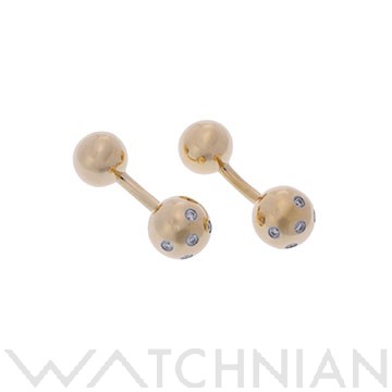 ティファニー ドッツカフス ゴールド K18イエローゴールド YG/Pt950プラチナ レディース ジュエリー 【中古】【jewelry】