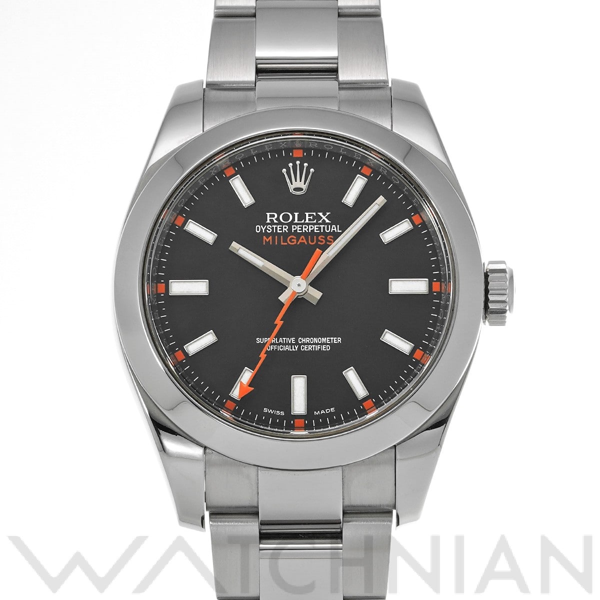 ロレックス / ROLEX ミルガウス 116400 ブラック メンズ 時計 【中古】【wristwatch】