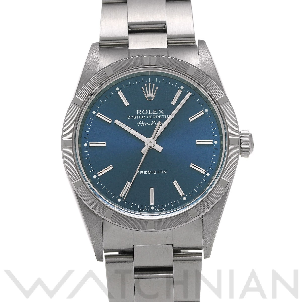 ロレックス エアキング 14010 ブラック メンズ 時計 【中古】【wristwatch】