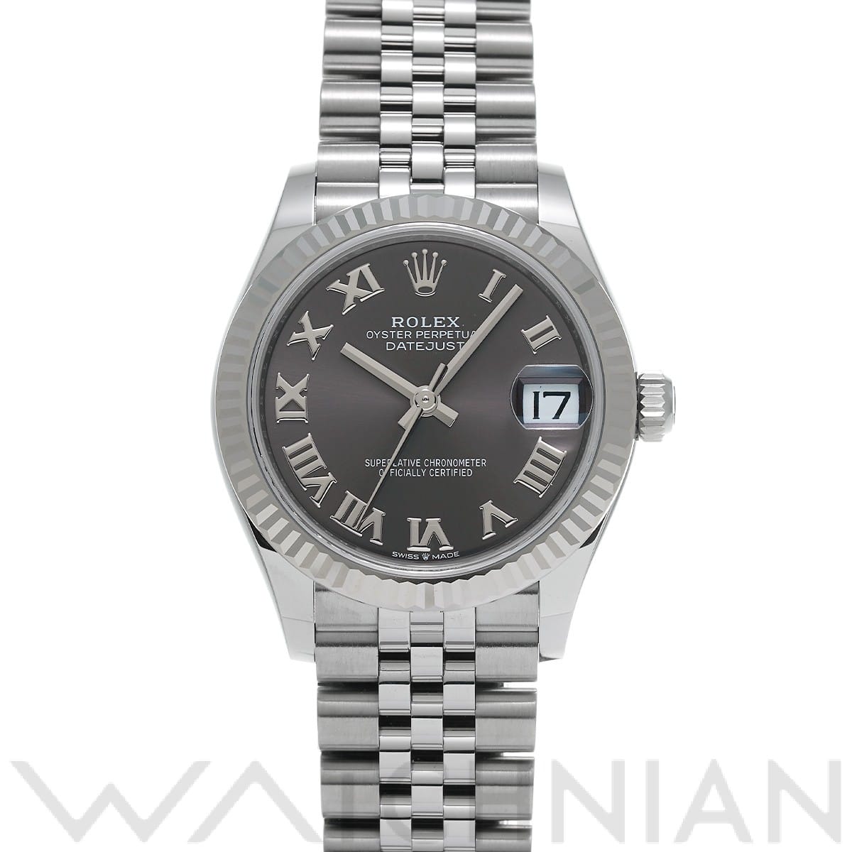 ロレックス / ROLEX デイトジャスト 31 278274 ダークグレー ユニセックス 時計 【中古】【wristwatch】