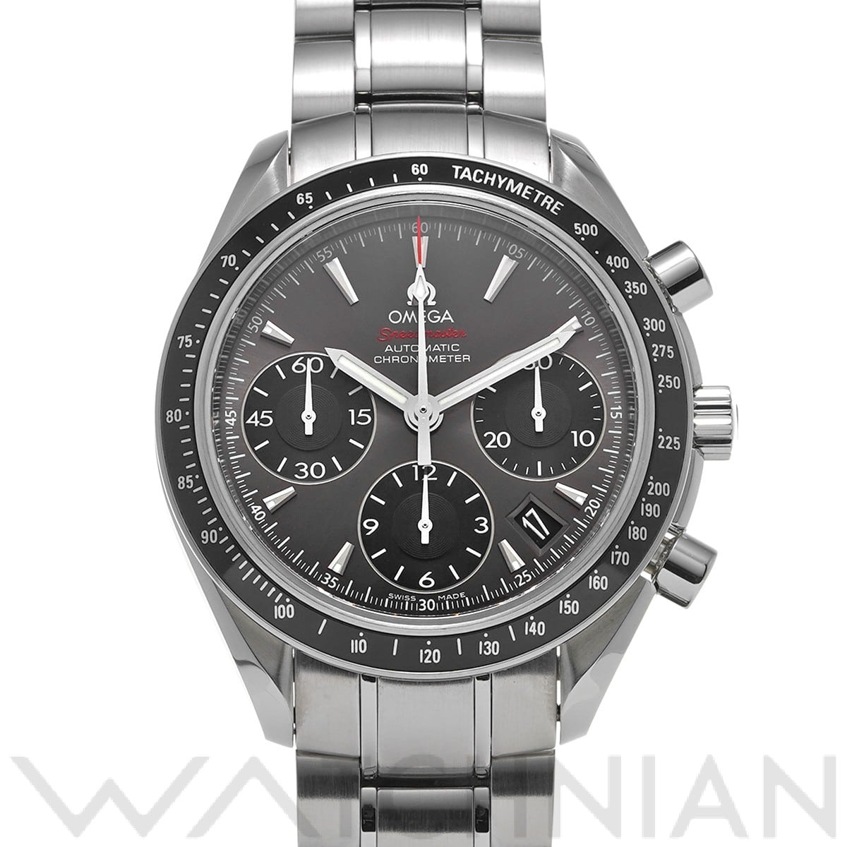 オメガ スピードマスター デイト 323.30.40.40.06.001 グレー/ブラック メンズ 時計 【中古】【wristwatch】