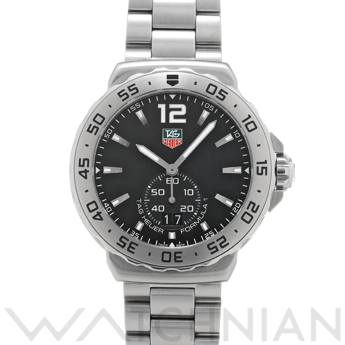 タグ ホイヤー / TAG HEUER フォーミュラ1 クォーツ WAU1112.BA0858 ブラック メンズ 時計 【中古】【wristwatch】