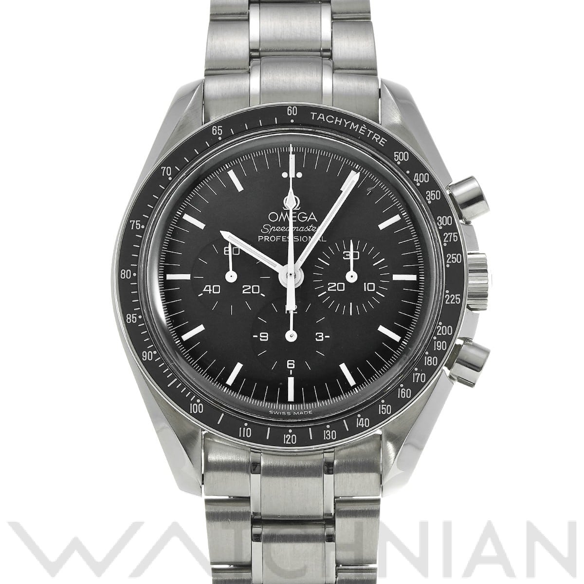 オメガ スピードマスター ムーンウォッチ プロフェッショナル アポロ11号 30th 3560.50 ブラック メンズ 時計 【中古】【wristwatch】