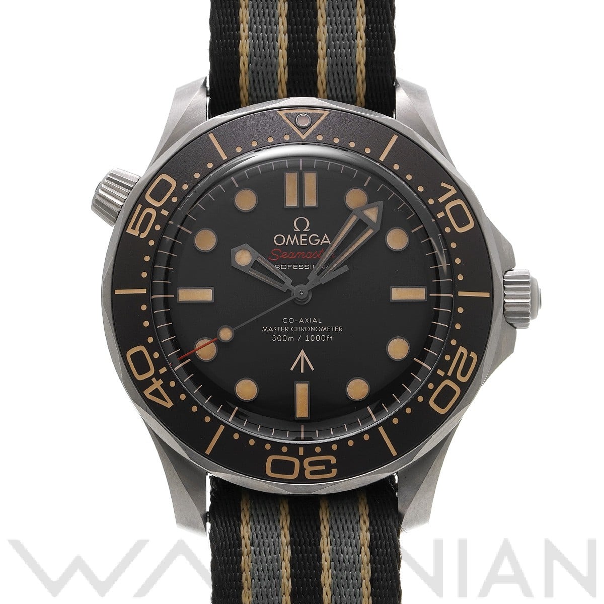 オメガ / OMEGA シーマスター ダイバー300 コーアクシャル マスタークロノメーター 007 210.92.42.20.01.001 ブラウン メンズ 時計 【中古】【wristwatch】