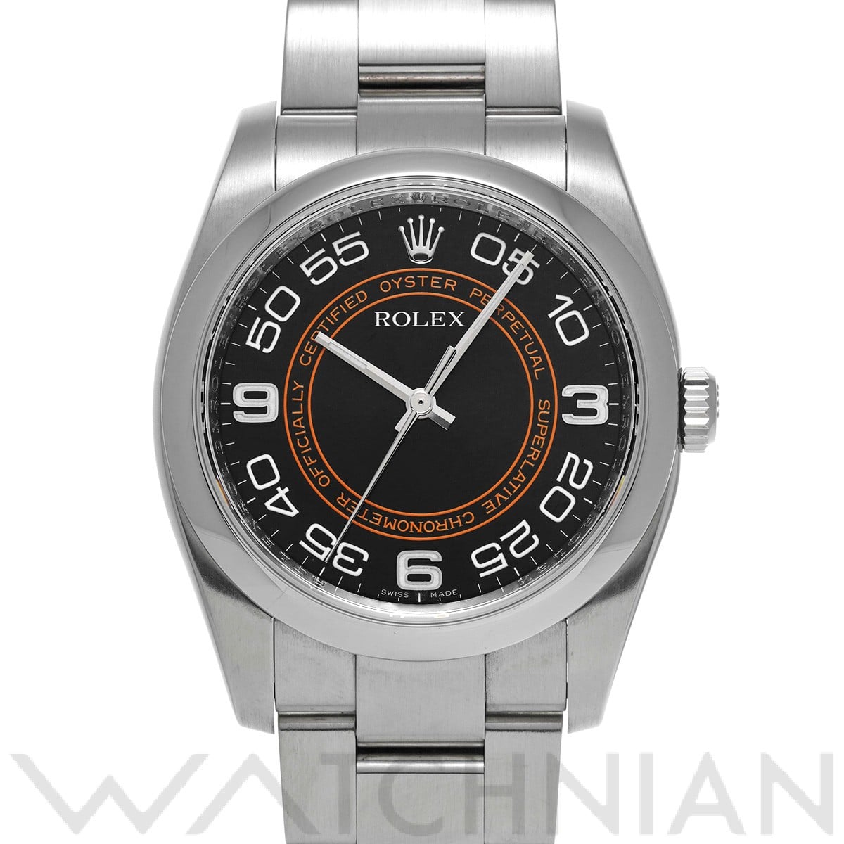 ロレックス オイスターパーペチュアル 36 116000 ブラック メンズ 時計 【中古】【wristwatch】