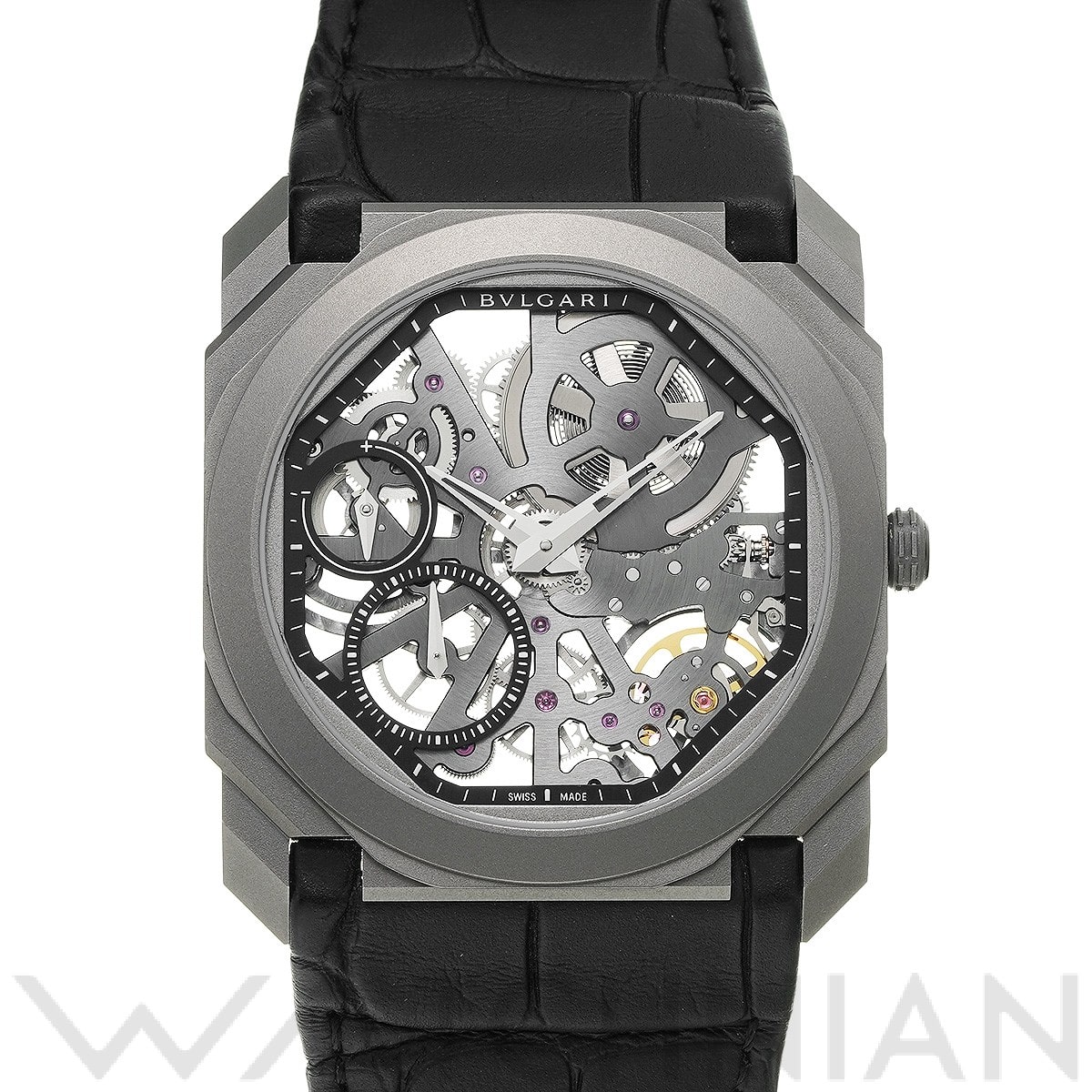 ブルガリ / BVLGARI オクト フィニッシモ ウルトラシン BGO40TLXTSK スケルトン メンズ 時計 【中古】【wristwatch】