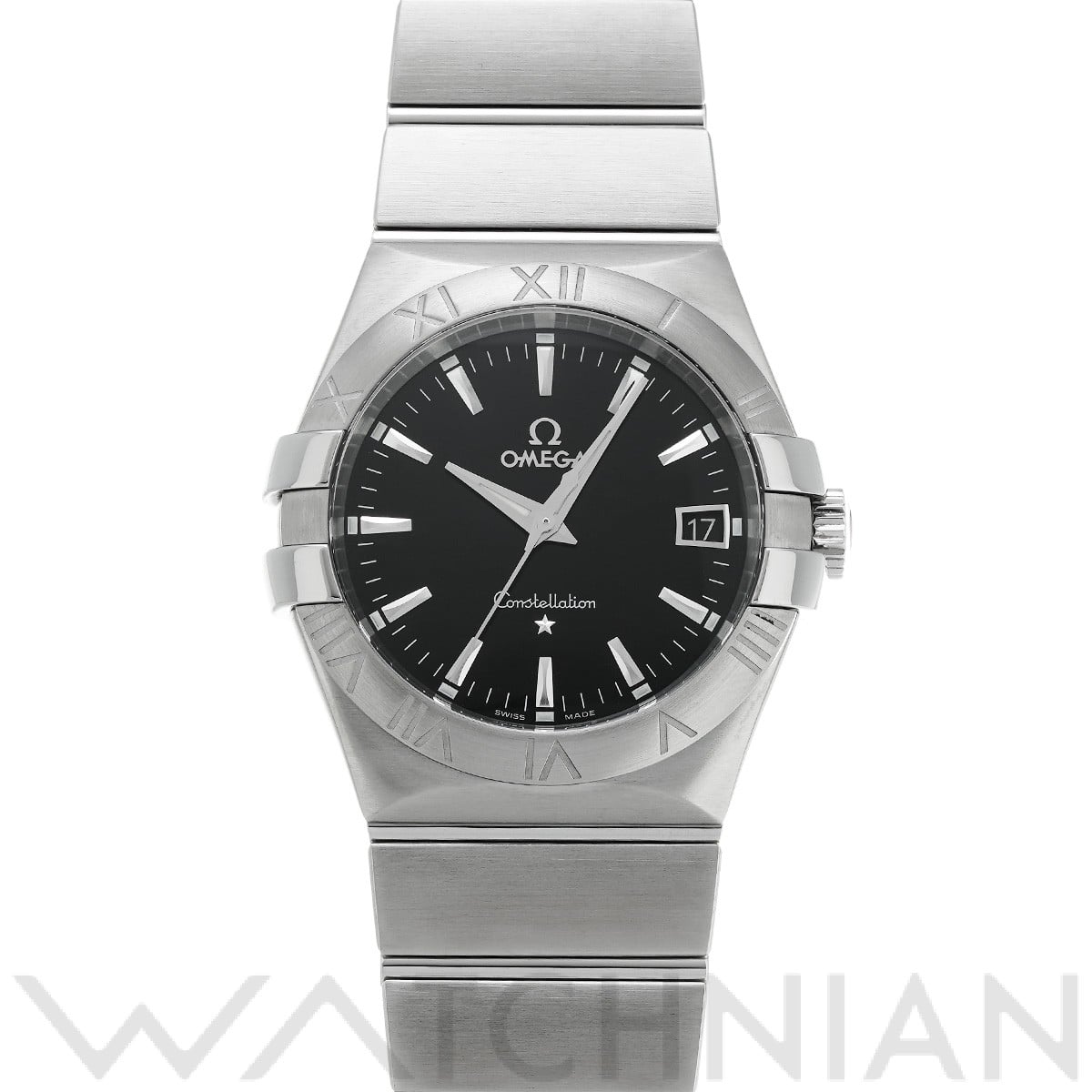 オメガ コンステレーション クォーツ 123.10.35.60.01.001 ブラック メンズ 時計 【中古】【wristwatch】