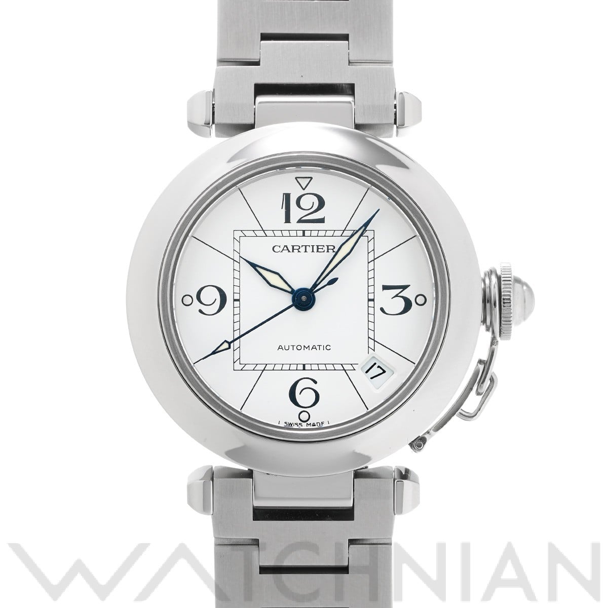 カルティエ / CARTIER パシャC W31074M7 ホワイト ユニセックス 時計 【中古】【wristwatch】