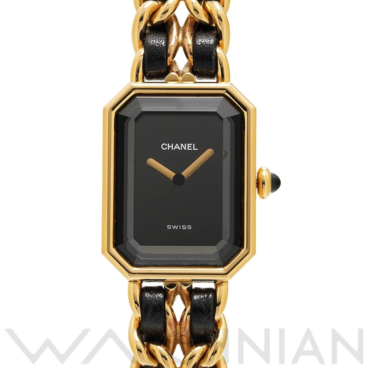 シャネル / CHANEL プルミエール M H0001 ブラック レディース 時計 【中古】【wristwatch】