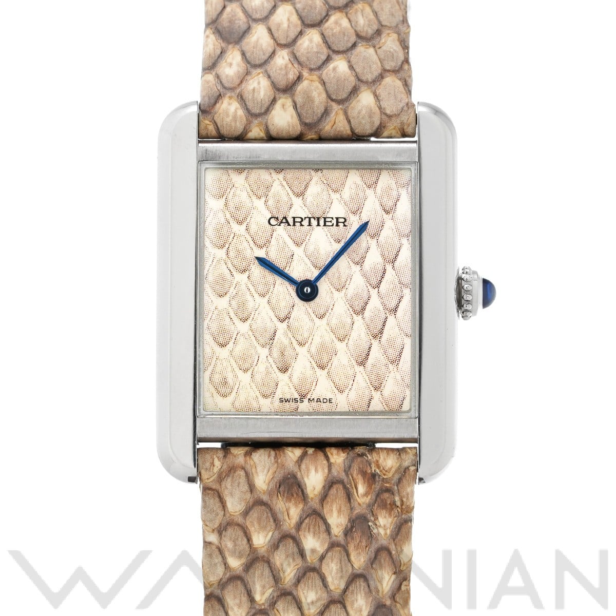 カルティエ / CARTIER タンク ソロ SM W5200020 ベージュ レディース 時計 【中古】【wristwatch】