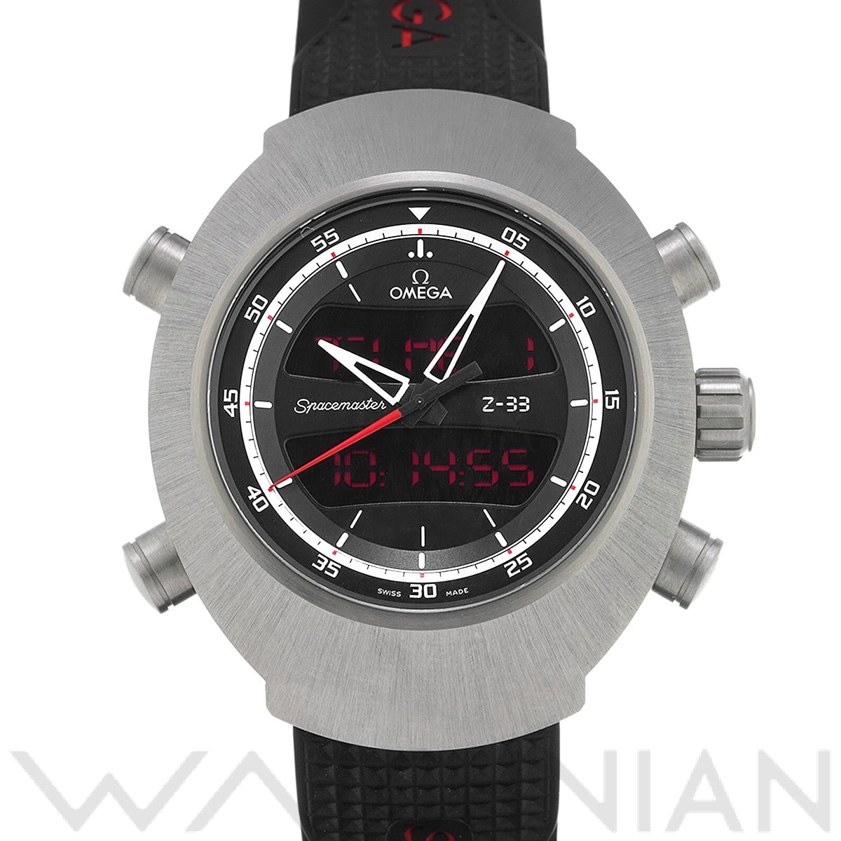 オメガ スピードマスター スペースマスター Z-33 325.92.43.79.01.001 ブラック メンズ 時計 【中古】【wristwatch】