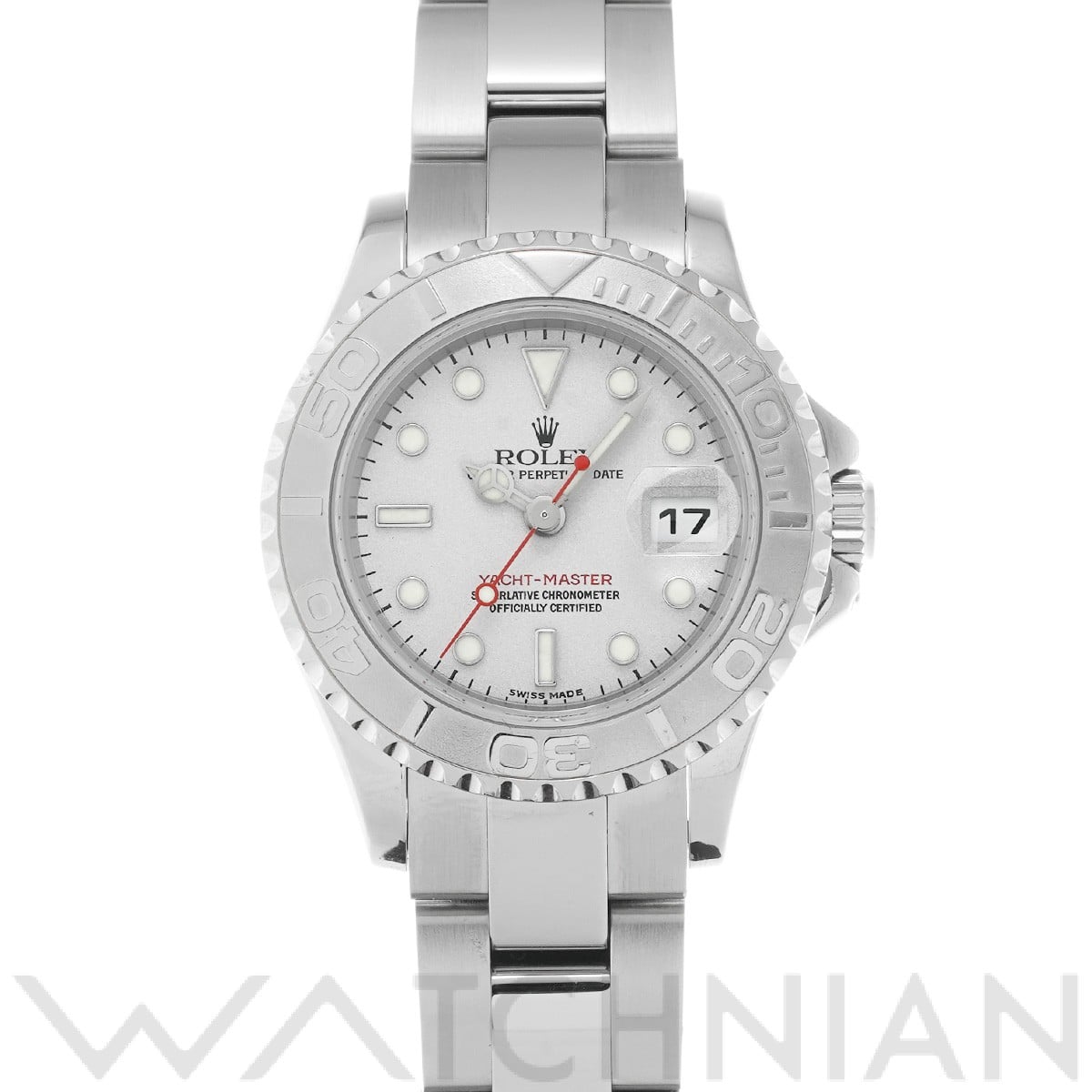 ロレックス ヨットマスター 29 169622 グレー レディース 時計 【中古】【wristwatch】