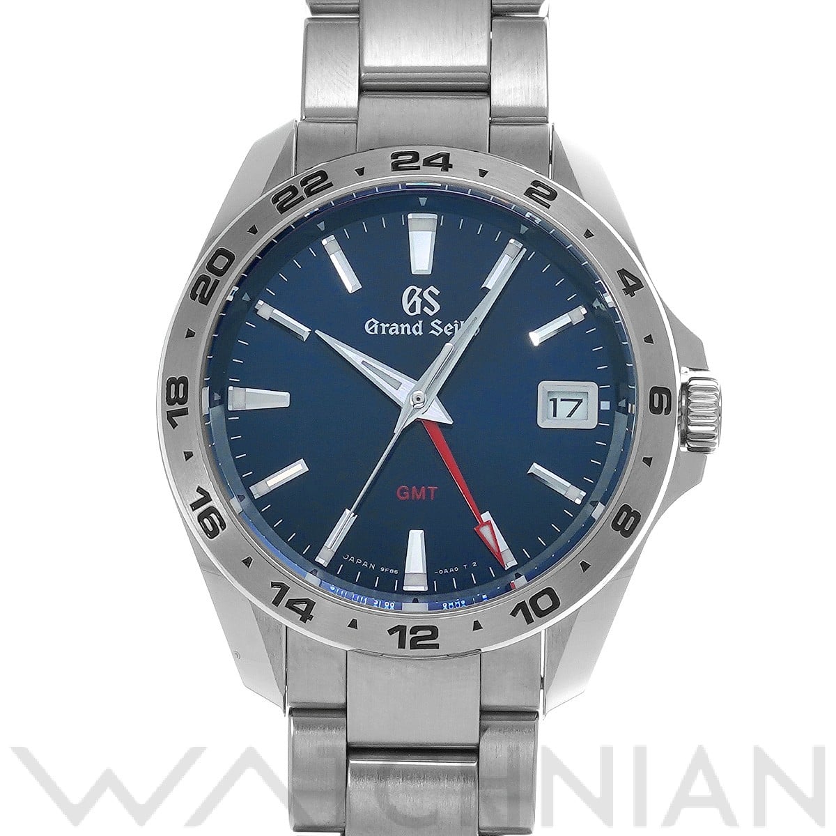 グランドセイコー / Grand Seiko スポーツコレクション クォーツ GMT SBGN005 ブルー メンズ 時計 【中古】【wristwatch】