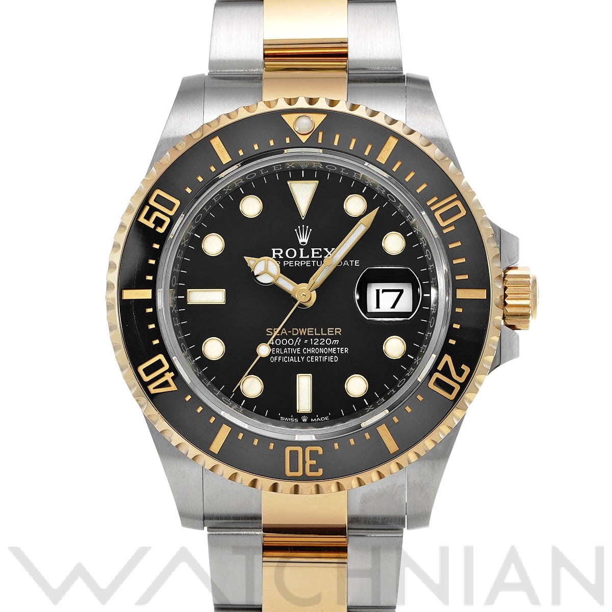 ロレックス シードゥエラー 126603 ブラック メンズ 時計 【中古】【wristwatch】