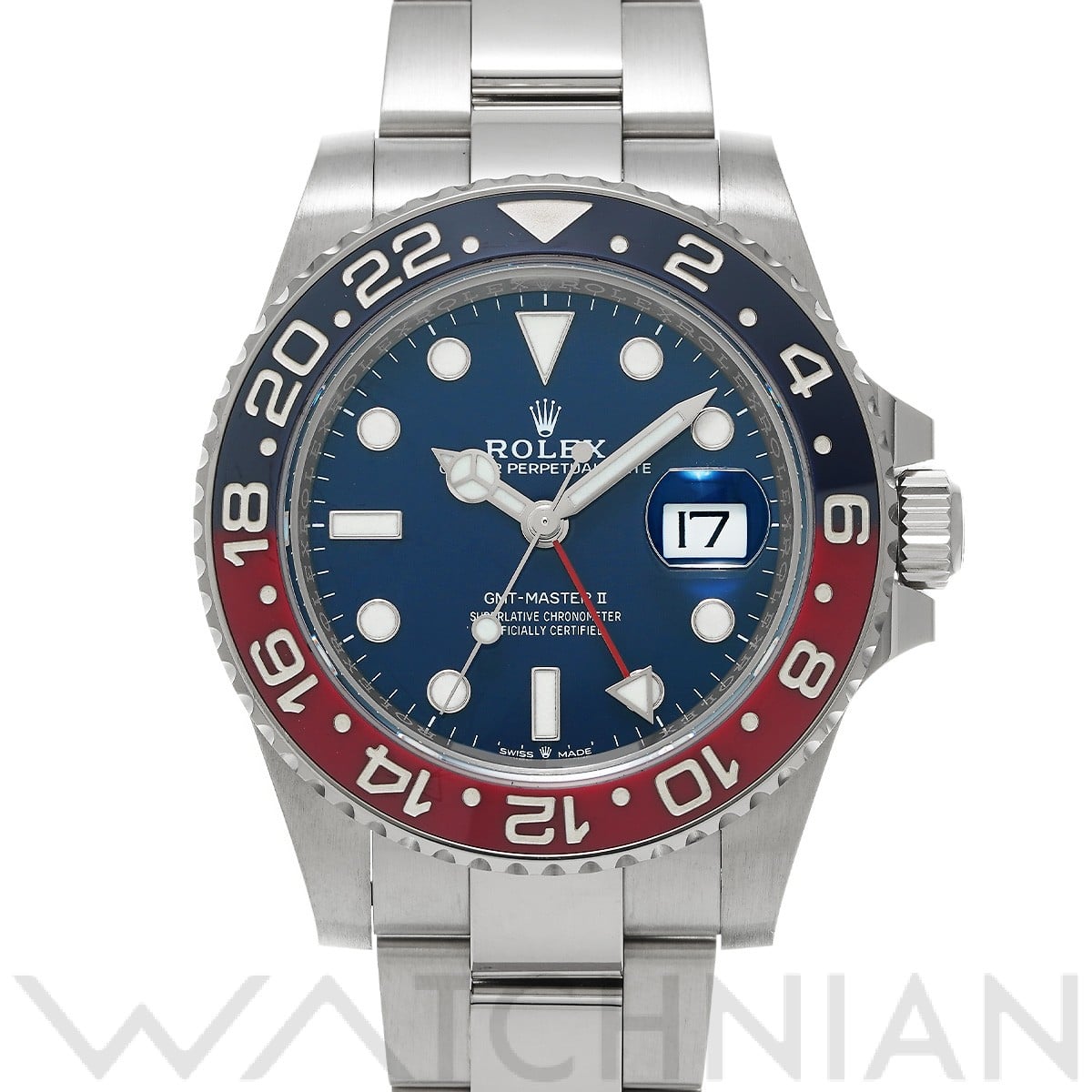 ロレックス GMTマスターII 126719BLRO ミッドナイトブルー メンズ 時計 【中古】【wristwatch】