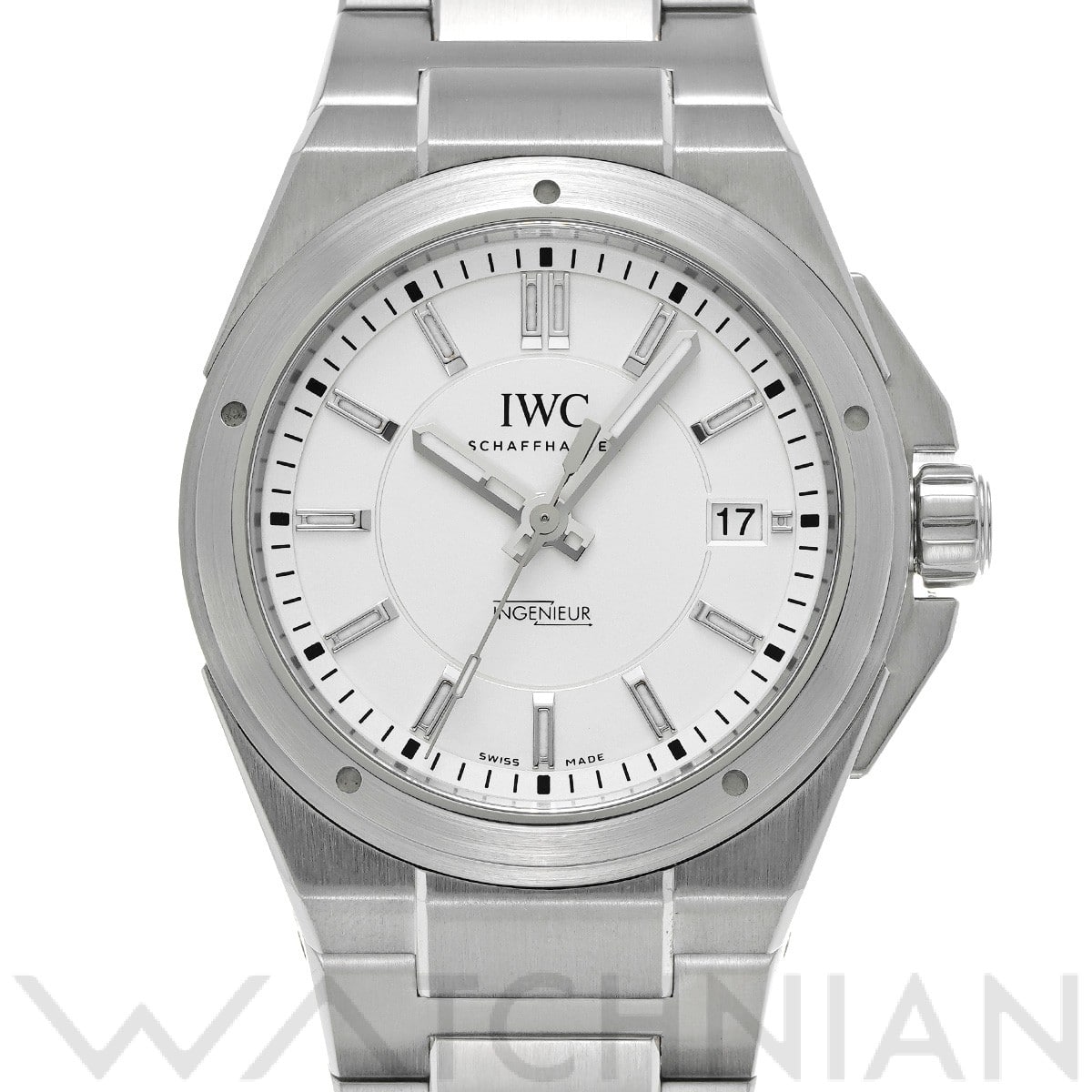 IWC インヂュニア オートマティック IW323904 シルバー メンズ 時計 【中古】【wristwatch】