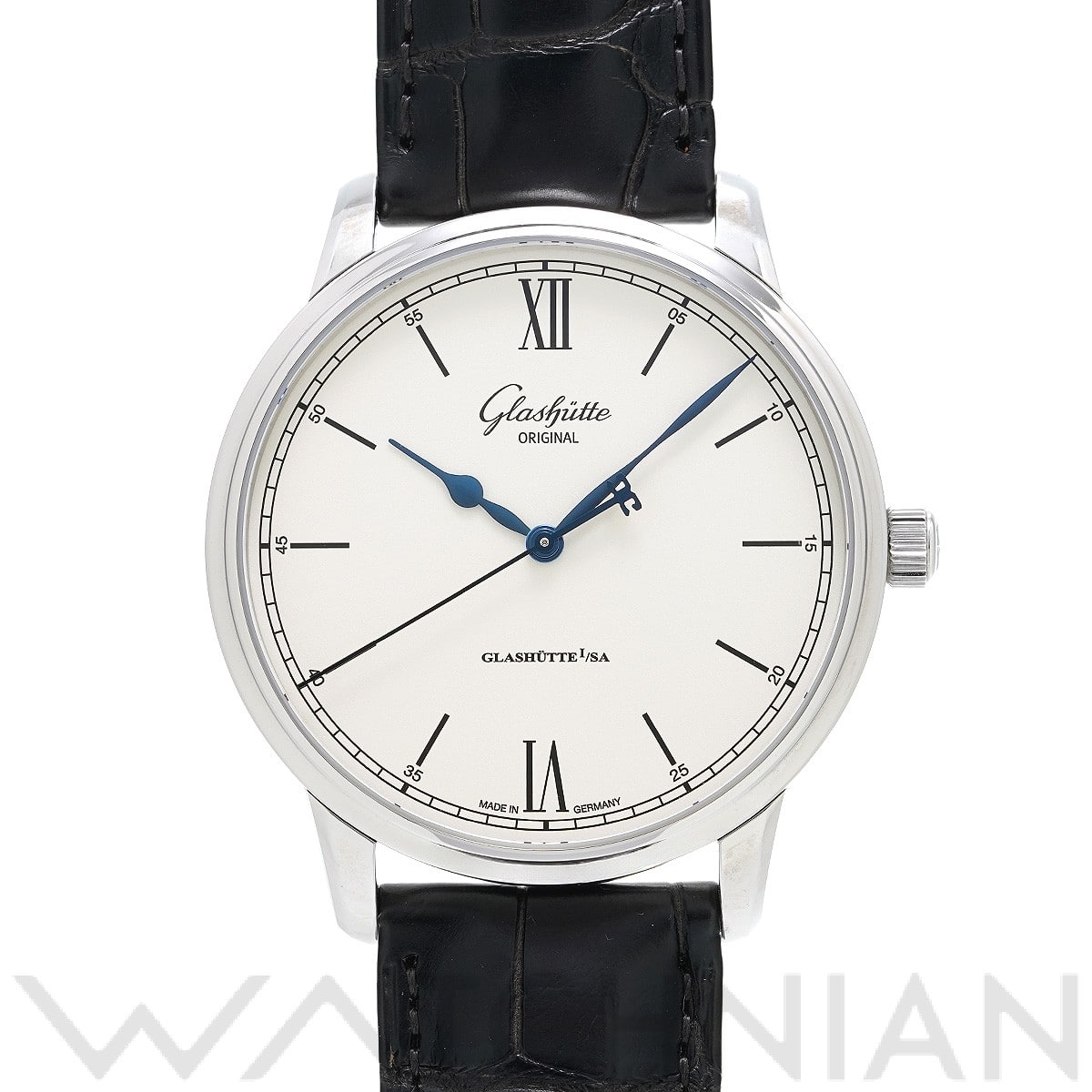 グラスヒュッテ オリジナル / GLASHUTTE ORIGINAL セネタ エクセレンス 1-36-01-01-02-61 シルバー メンズ 時計 【中古】【wristwatch】