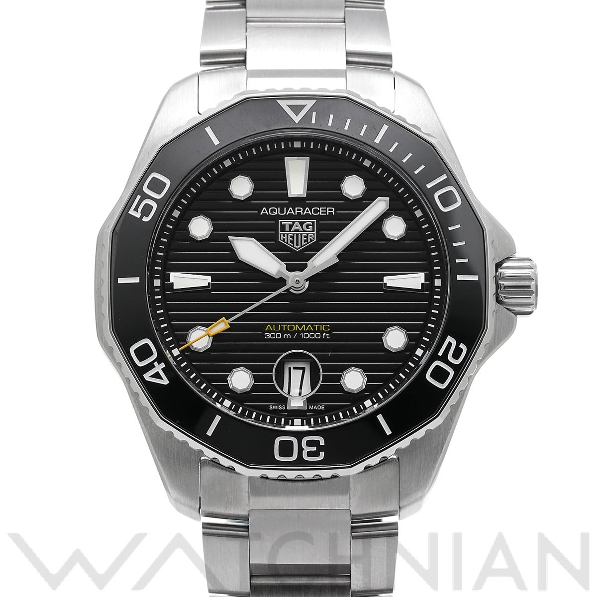 タグ ホイヤー / TAG HEUER アクアレーサー プロフェッショナル 300 キャリバー5 WBP201A.BA0632 ブラック メンズ 時計 【中古】【wristwatch】